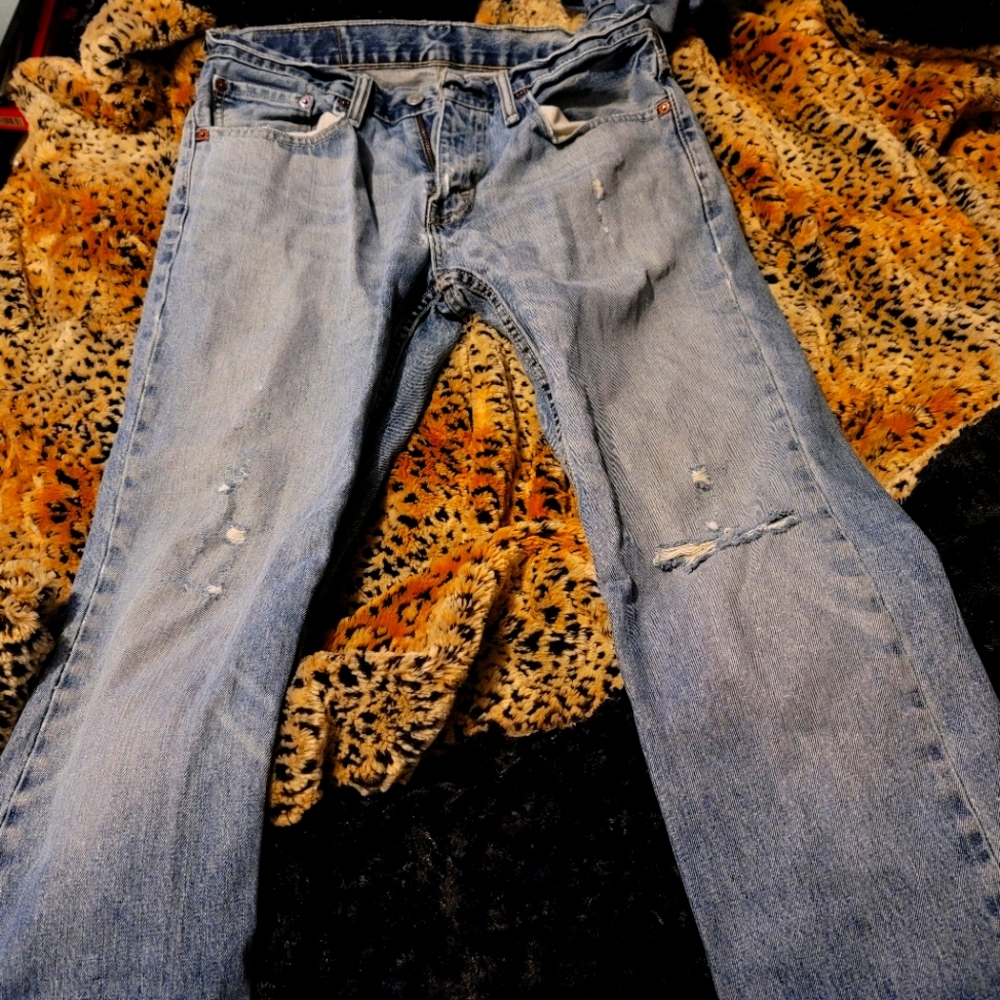 Levi's blue jeans
